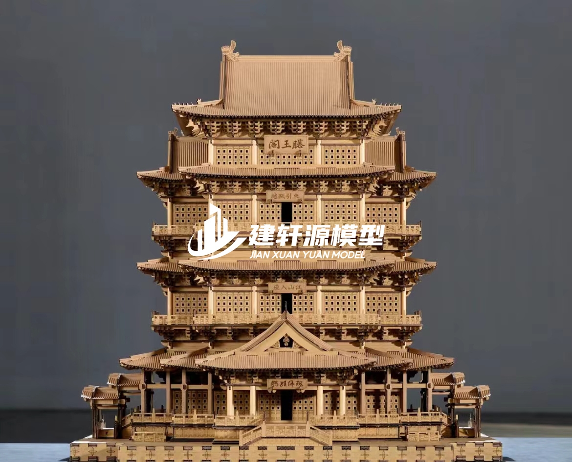 荆州古建木质模型制作