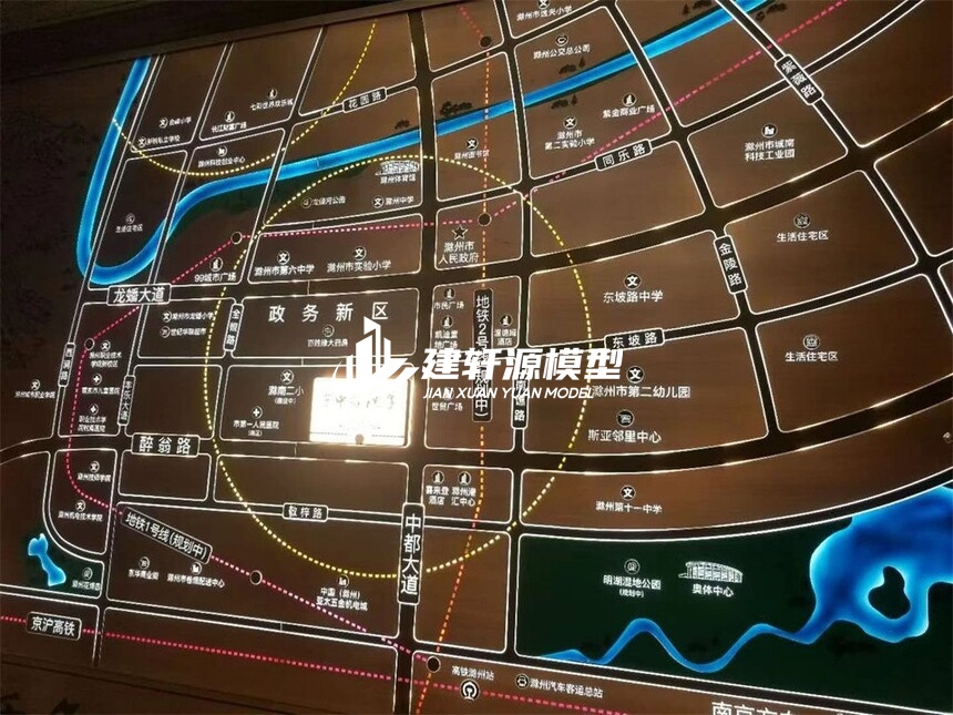 荆州区域壁挂模型