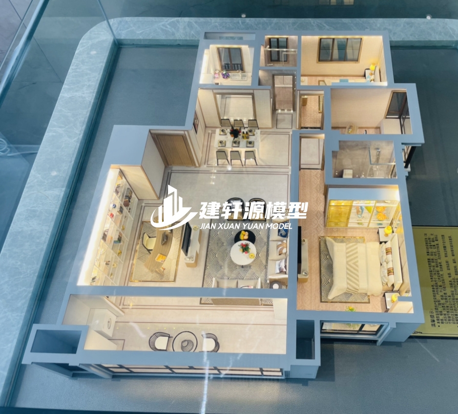 荆州地产户型模型