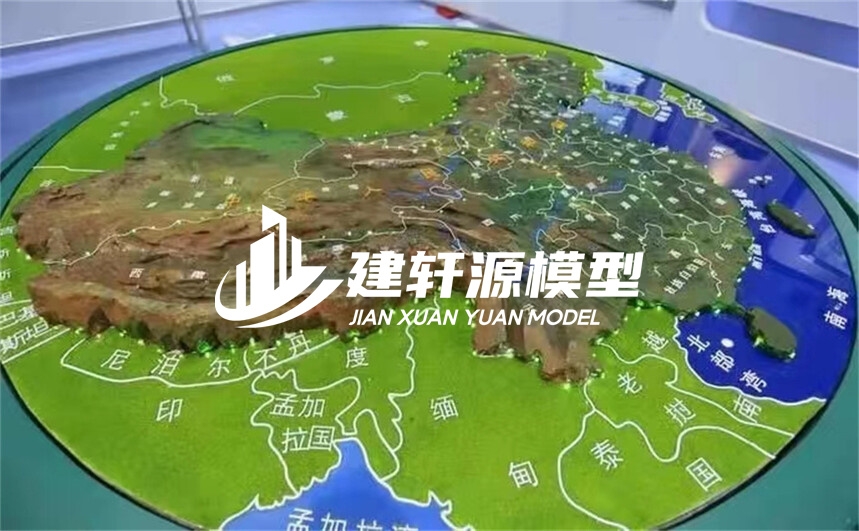 荆州地形模型制作